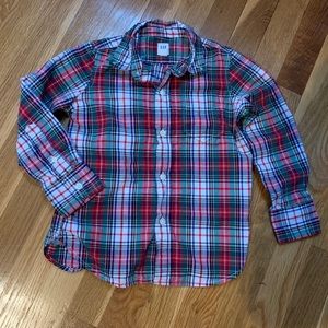 GAP plaid shirt